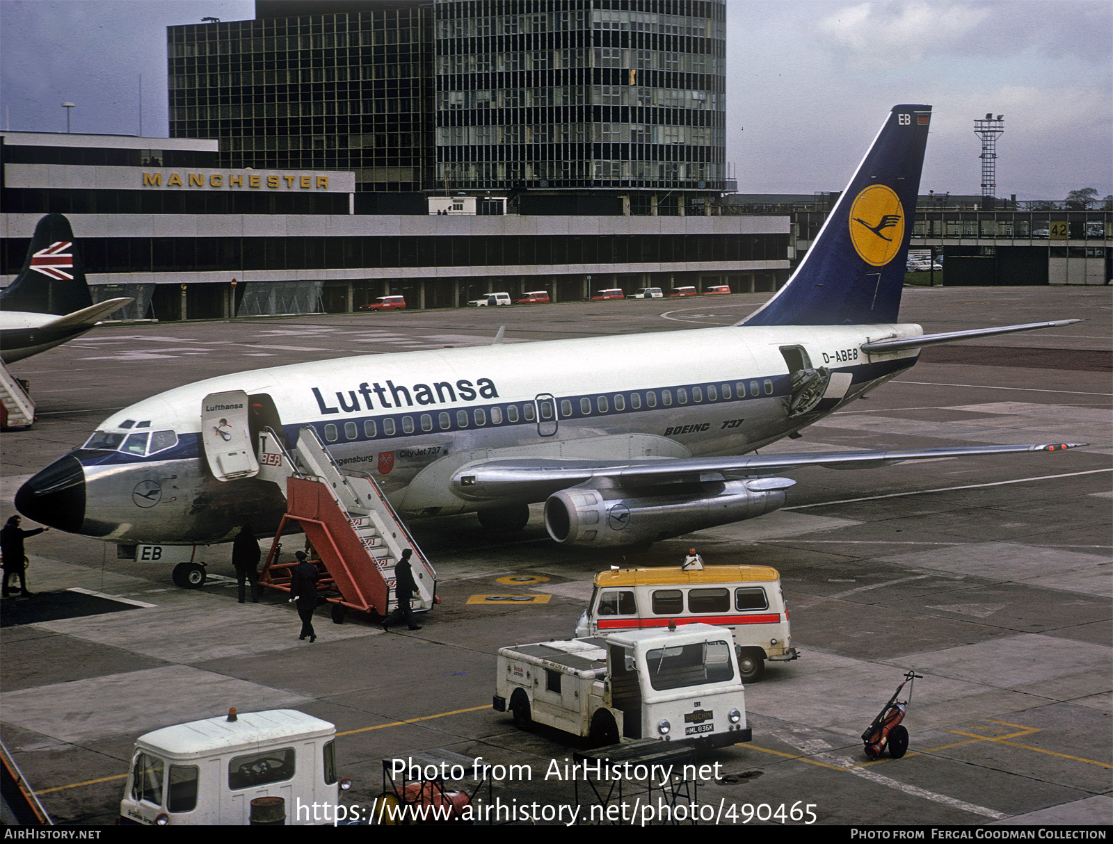 Aircraft Photo of D-ABEB | Boeing 737-130 | Lufthansa | AirHistory.net #490465