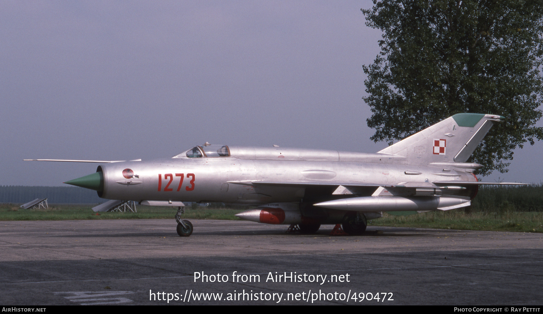 Aircraft Photo of 1273 | Mikoyan-Gurevich MiG-21R | Poland - Air Force | AirHistory.net #490472