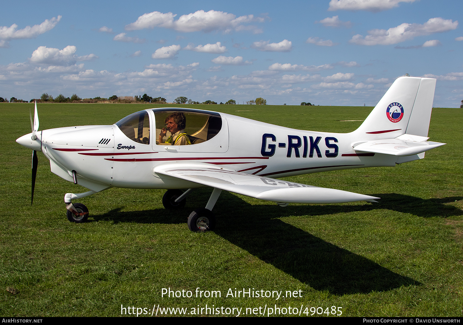 Aircraft Photo of G-RIKS | Europa Aircraft Europa XS | AirHistory.net #490485