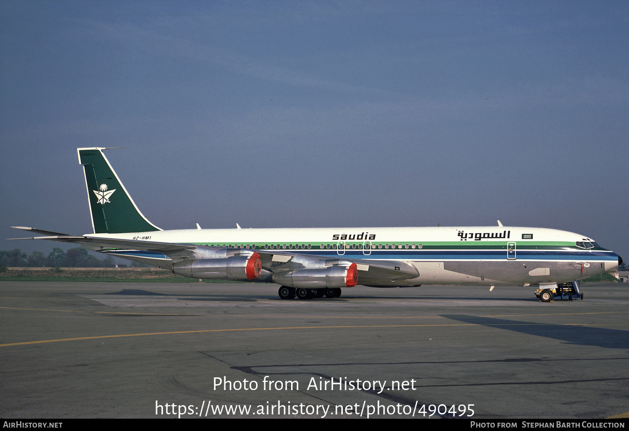 Aircraft Photo of HZ-HM1 | Boeing 707-368C | Saudia - Saudi Arabian Royal Flight | AirHistory.net #490495