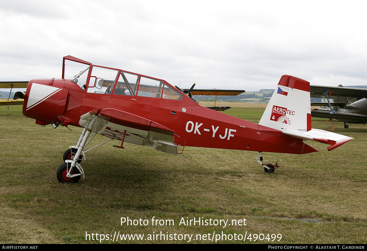 Aircraft Photo of OK-YJF | Zlin Z-37A-2 Cmelak | AirHistory.net #490499