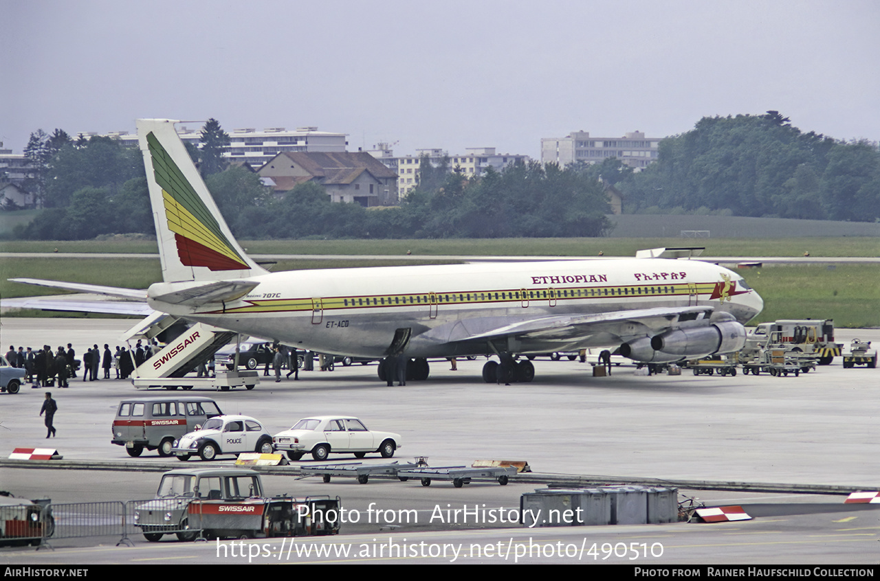 Aircraft Photo of ET-ACD | Boeing 707-360C | Ethiopian Airlines | AirHistory.net #490510