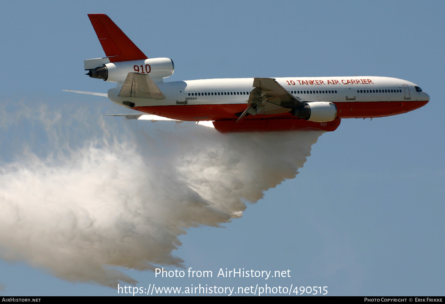 Aircraft Photo of N450AX | McDonnell Douglas DC-10-10/AT | 10 Tanker ...