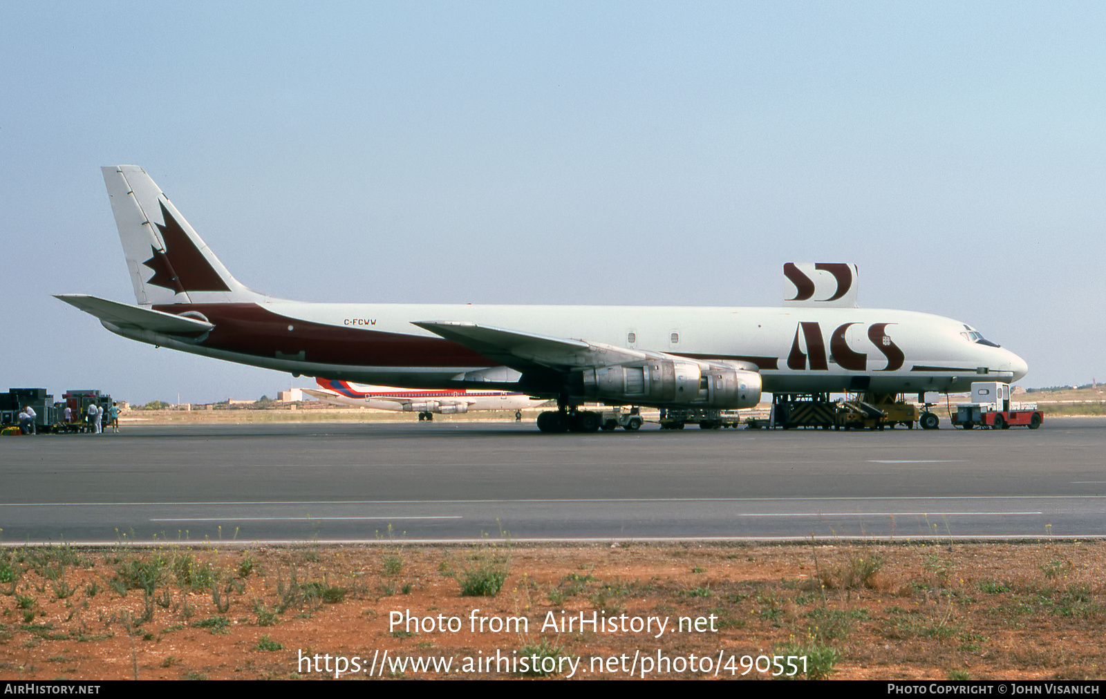 Aircraft Photo of C-FCWW | Douglas DC-8-55(F) | ACS - Air Charter Systems | AirHistory.net #490551