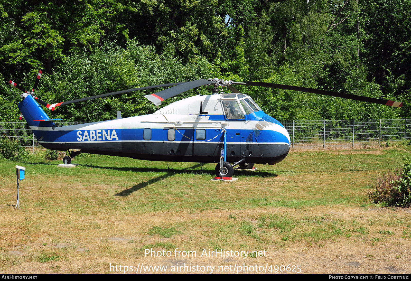 Aircraft Photo of OO-SHL | Sikorsky S-58C | Sabena | AirHistory.net #490625