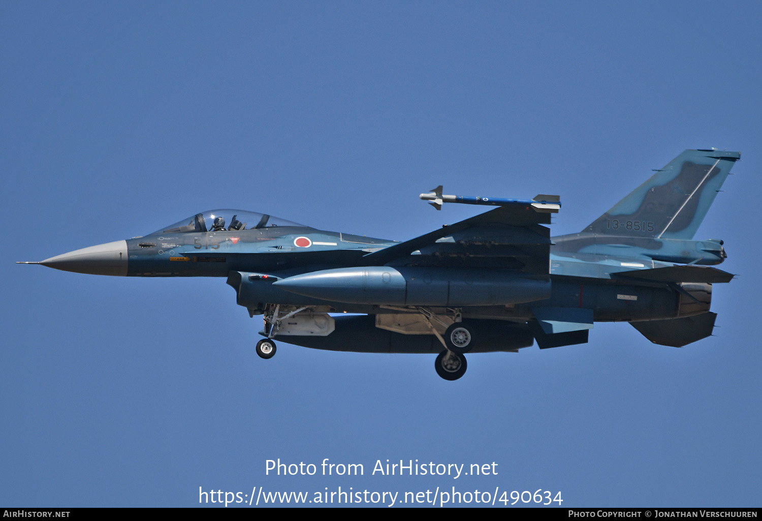 Aircraft Photo of 13-8515 | Mitsubishi F-2A | Japan - Air Force | AirHistory.net #490634