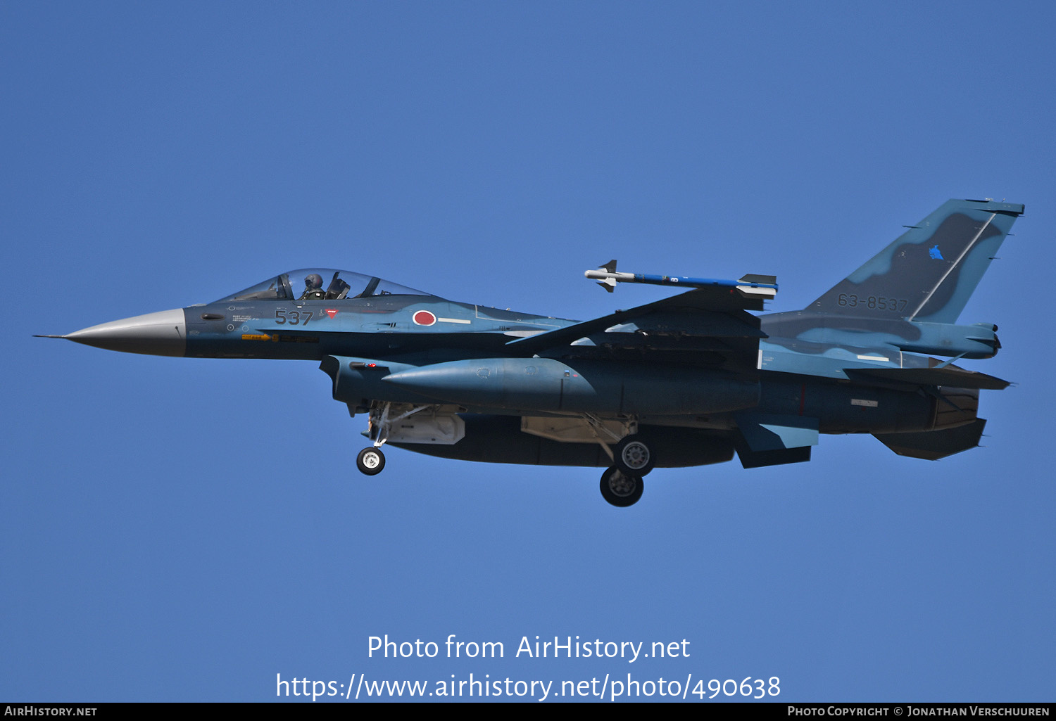 Aircraft Photo of 63-8537 | Mitsubishi F-2A | Japan - Air Force | AirHistory.net #490638