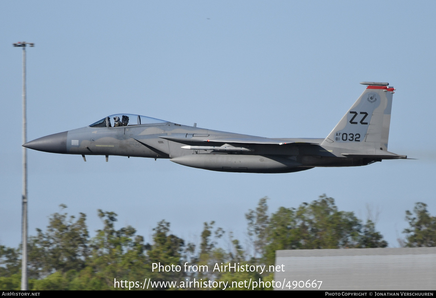 Aircraft Photo of 81-0032 / AF81-032 | McDonnell Douglas F-15C Eagle | USA - Air Force | AirHistory.net #490667