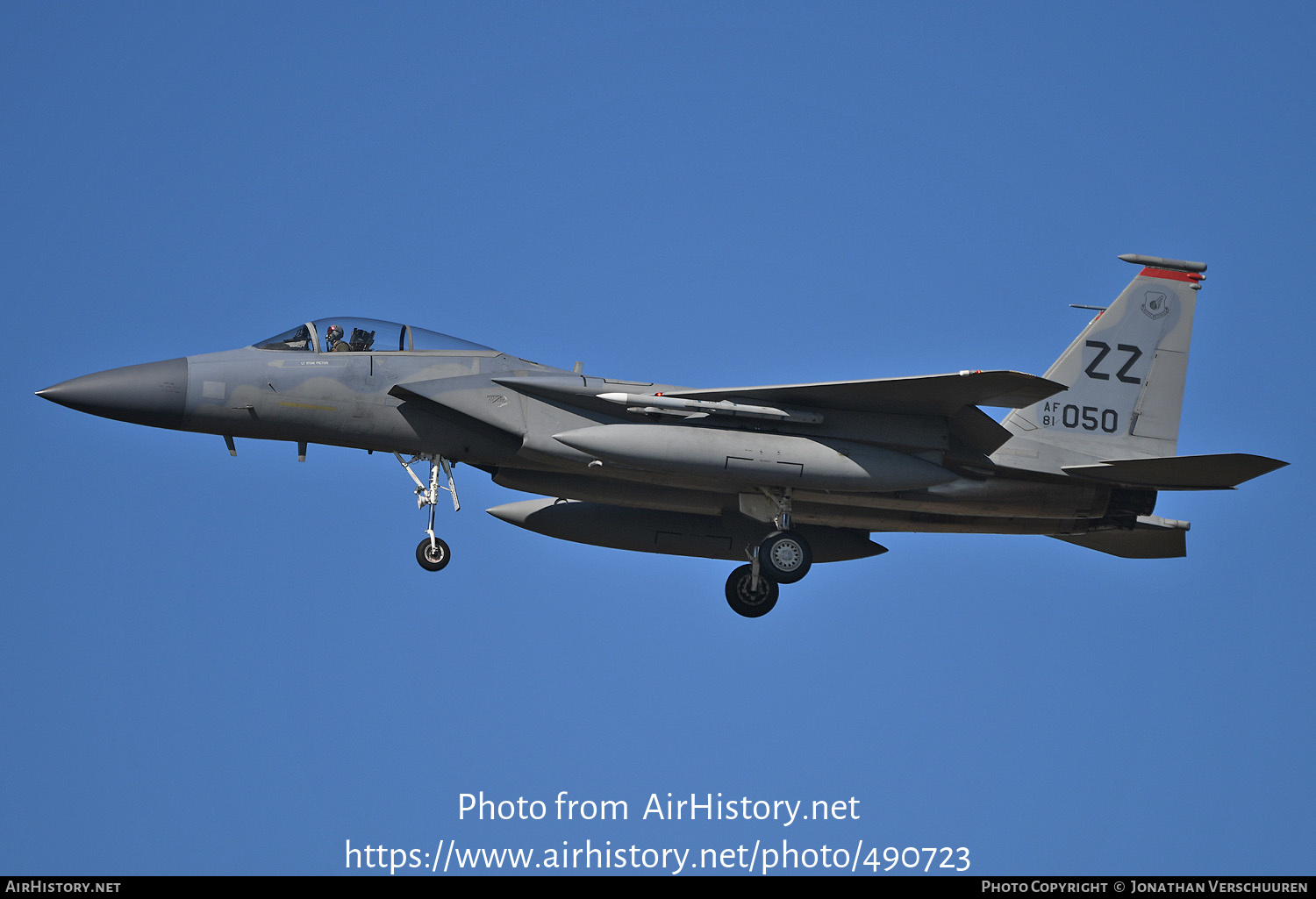 Aircraft Photo of 81-0050 / AF81-050 | McDonnell Douglas F-15C Eagle | USA - Air Force | AirHistory.net #490723