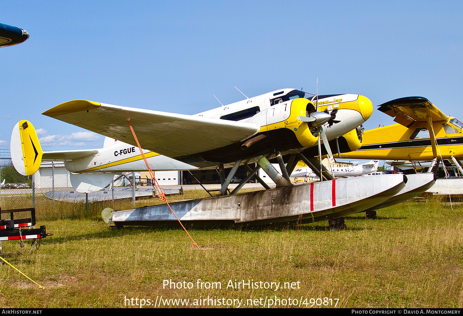 Aircraft Photo of C-FGUE | Beech C18S | AirHistory.net #490817