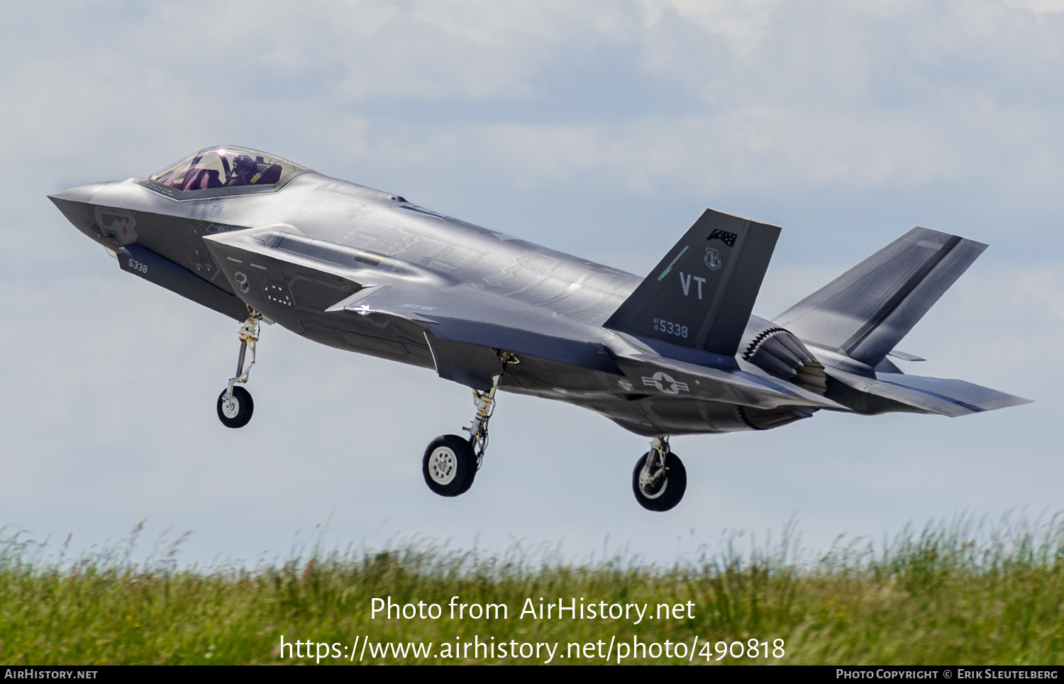 Aircraft Photo of 18-5338 / AF18-5338 | Lockheed Martin F-35A Lightning II | USA - Air Force | AirHistory.net #490818