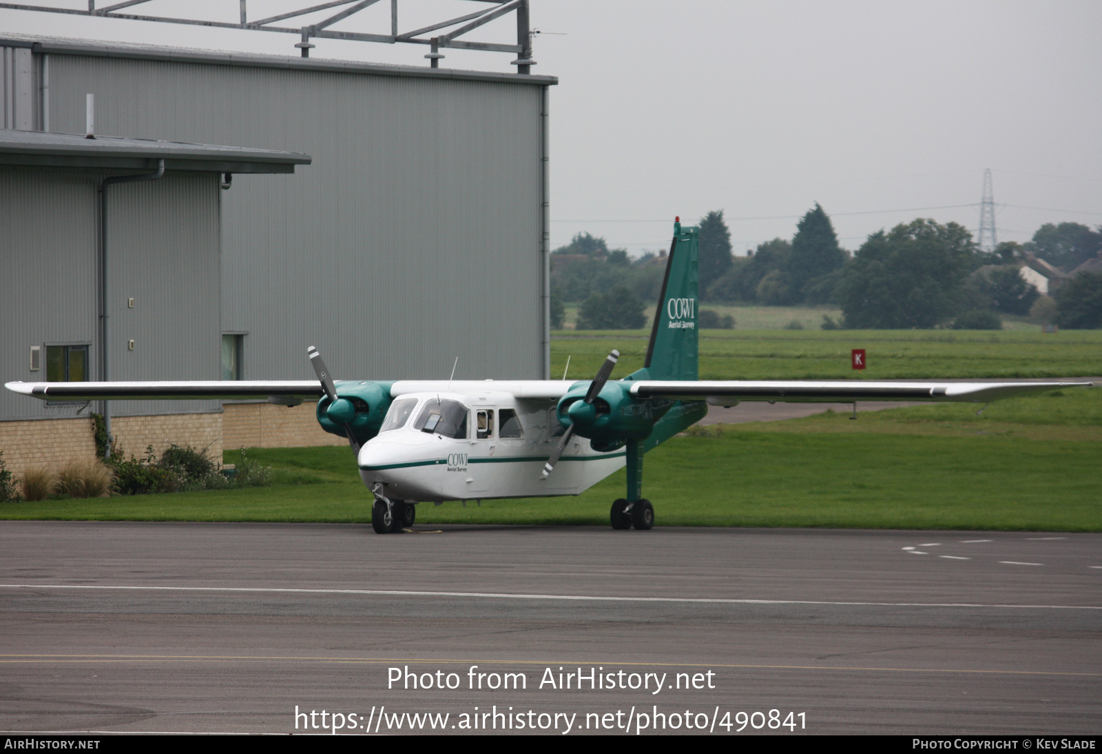 Aircraft Photo of OY-CKS | Britten-Norman BN-2A-21 Islander | COWI Aerial Survey | AirHistory.net #490841