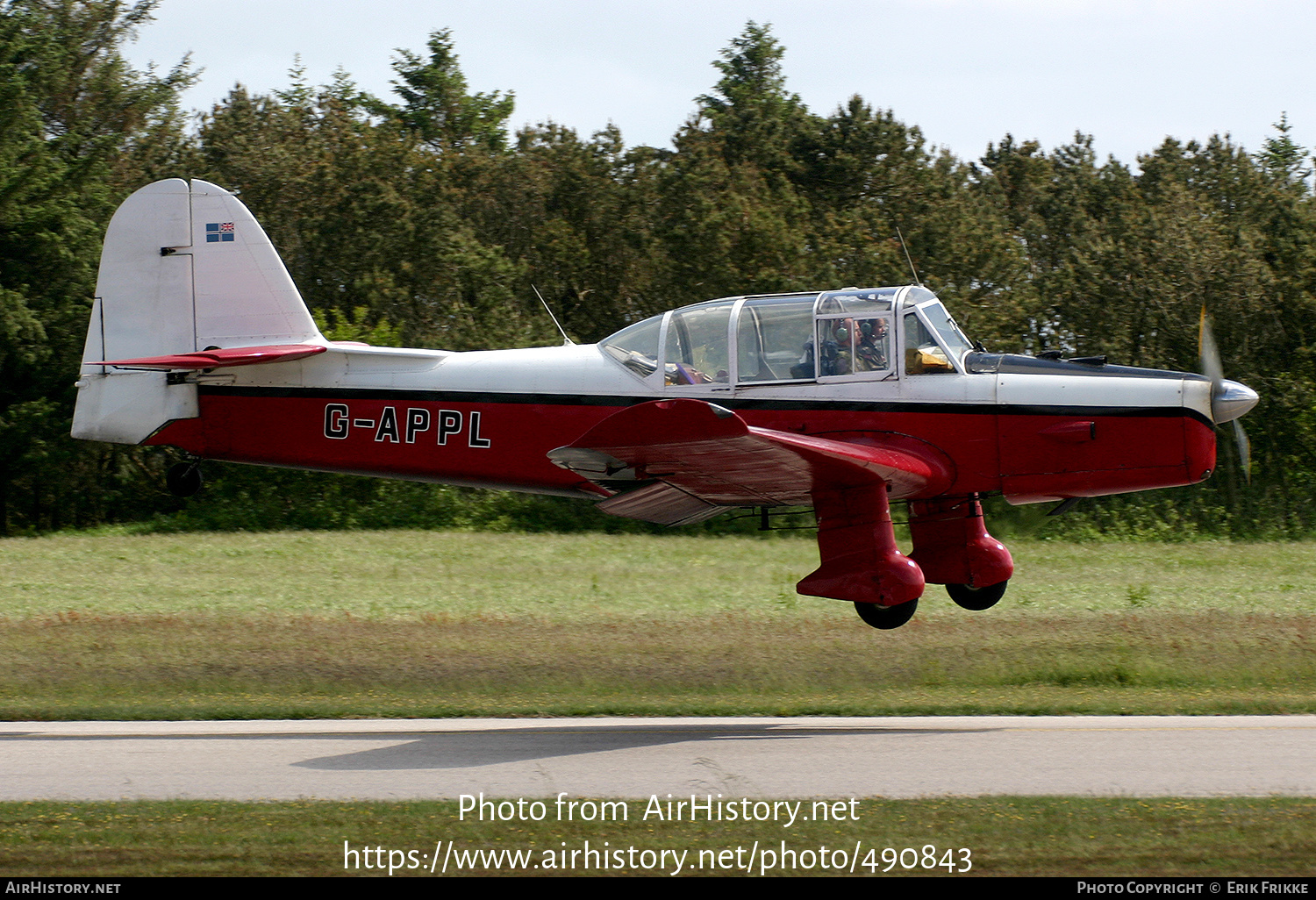 Aircraft Photo of G-APPL | Percival P.40 Prentice 1 | AirHistory.net #490843