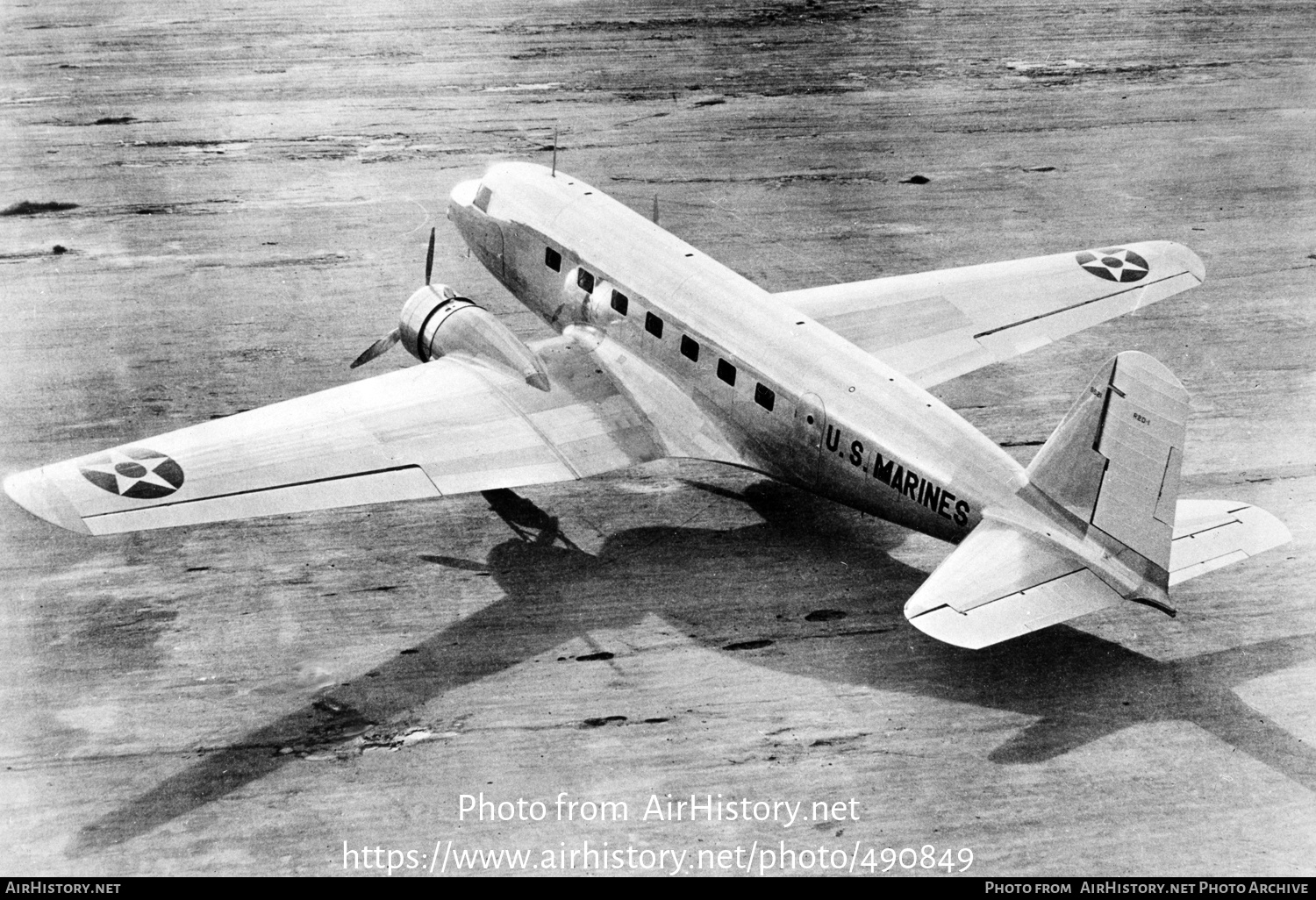 Aircraft Photo of 9621 / A9621 | Douglas R2D-1 | USA - Marines | AirHistory.net #490849