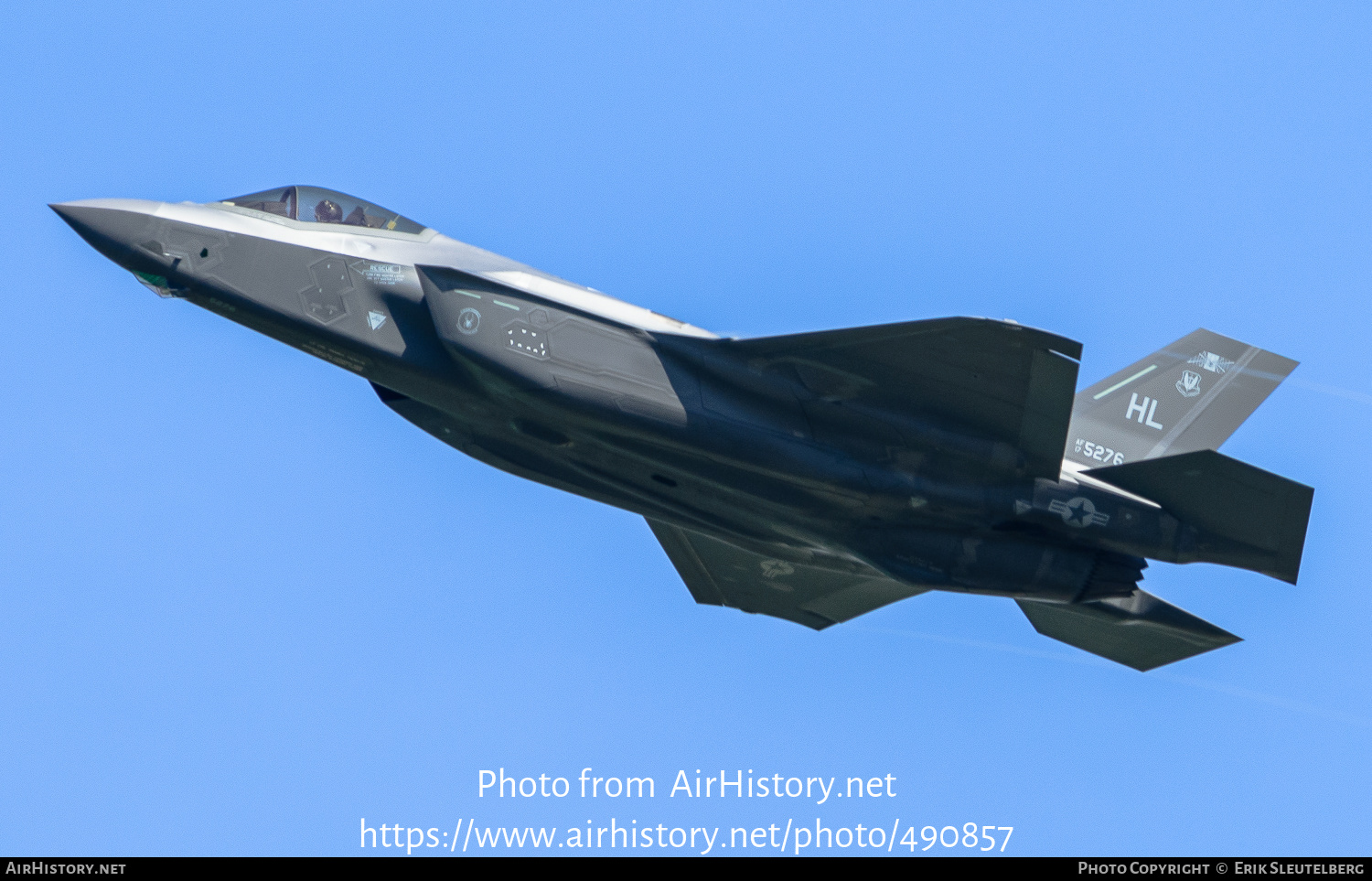 Aircraft Photo of 17-5276 / AF17-5276 | Lockheed Martin F-35A Lightning II | USA - Air Force | AirHistory.net #490857