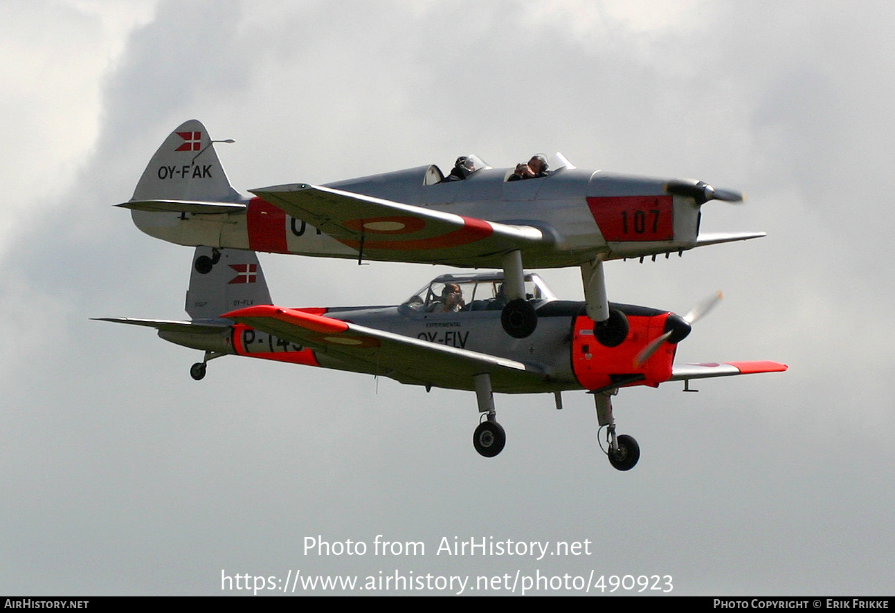 Aircraft Photo of OY-FAK | SAI KZ-II Trainer | Denmark - Air Force | AirHistory.net #490923