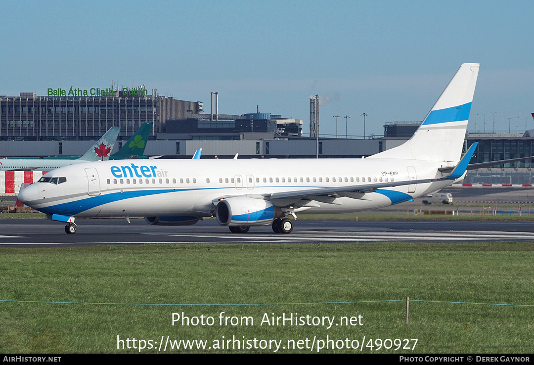 Aircraft Photo of SP-ENR | Boeing 737-8Q8 | Enter Air | AirHistory.net #490927