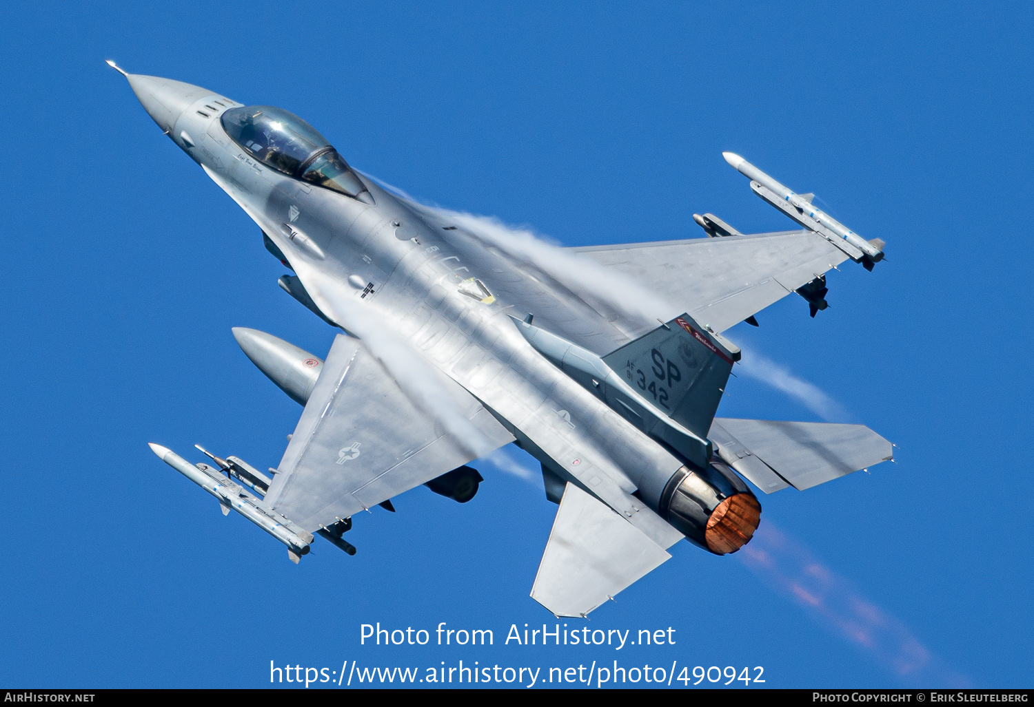 Aircraft Photo of 91-0342 / AF91-342 | General Dynamics F-16CM Fighting Falcon | USA - Air Force | AirHistory.net #490942