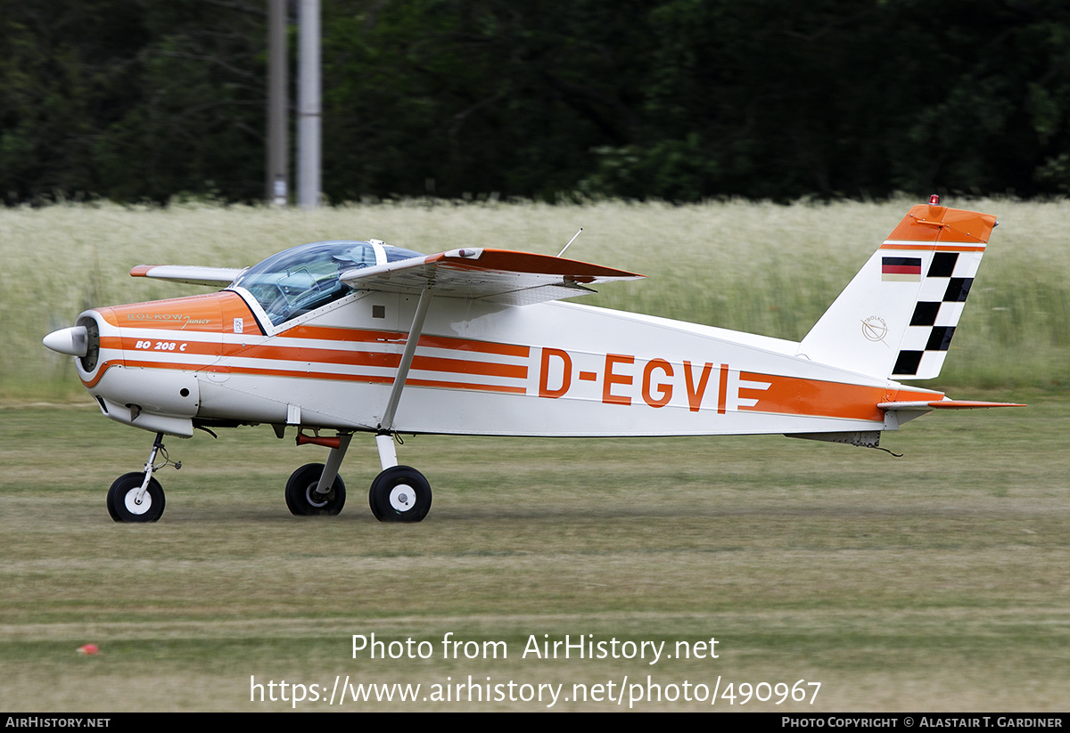 Aircraft Photo of D-EGVI | Bölkow Bo-208C Junior | AirHistory.net #490967