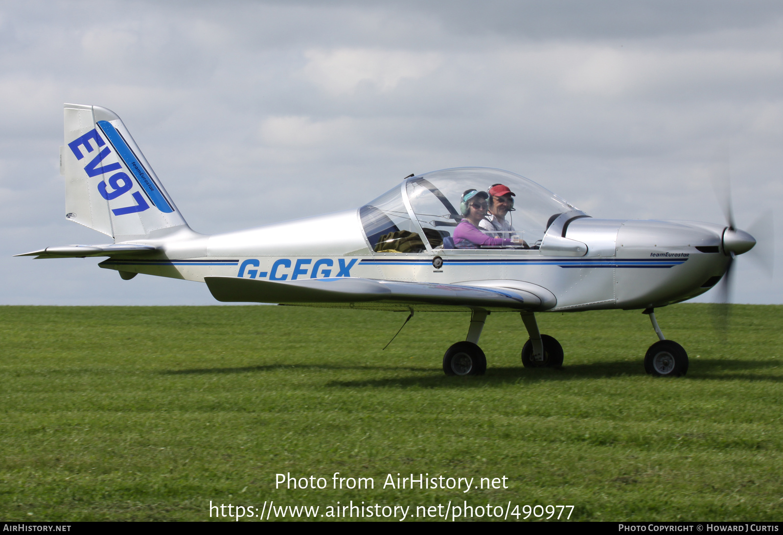 Aircraft Photo of G-CFGX | Cosmik EV-97 TeamEurostar UK | AirHistory.net #490977