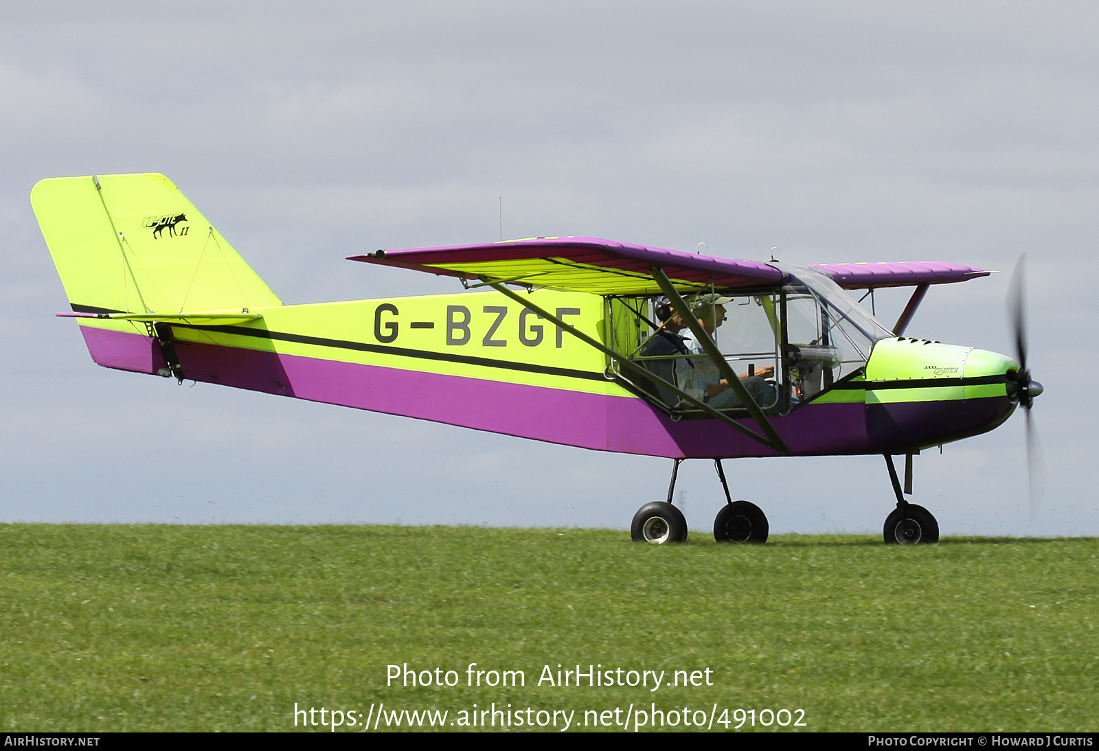 Aircraft Photo of G-BZGF | Rans S-6ES/TR Coyote II | AirHistory.net #491002