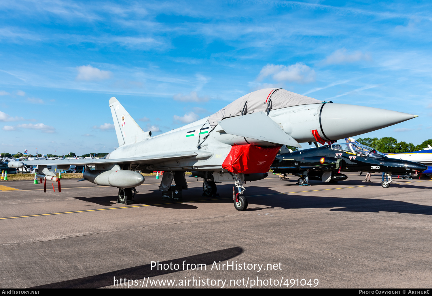 Aircraft Photo of ZK372 | Eurofighter EF-2000 Typhoon FGR4 | UK - Air Force | AirHistory.net #491049