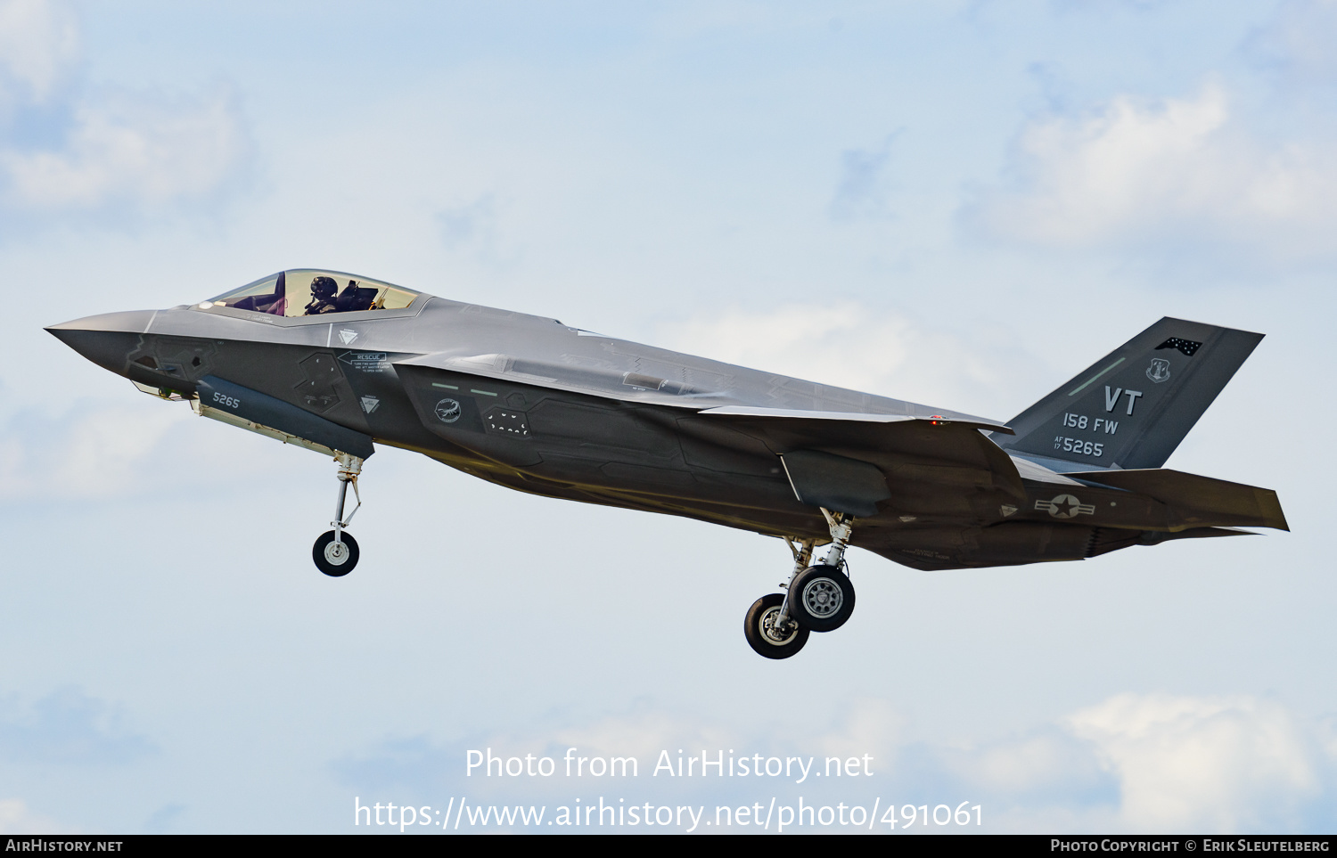 Aircraft Photo of 17-5265 / AF17-5265 | Lockheed Martin F-35A Lightning II | USA - Air Force | AirHistory.net #491061