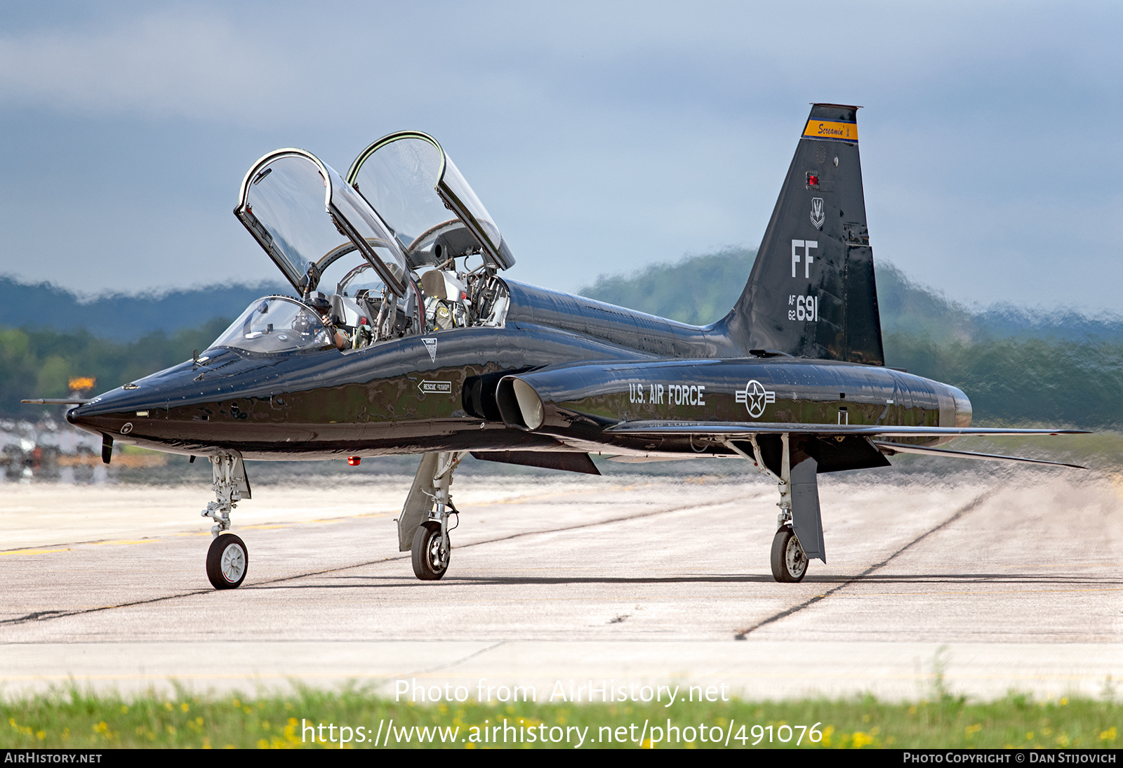 Aircraft Photo of 62-3691 / AF62-691 | Northrop T-38A Talon | USA - Air Force | AirHistory.net #491076