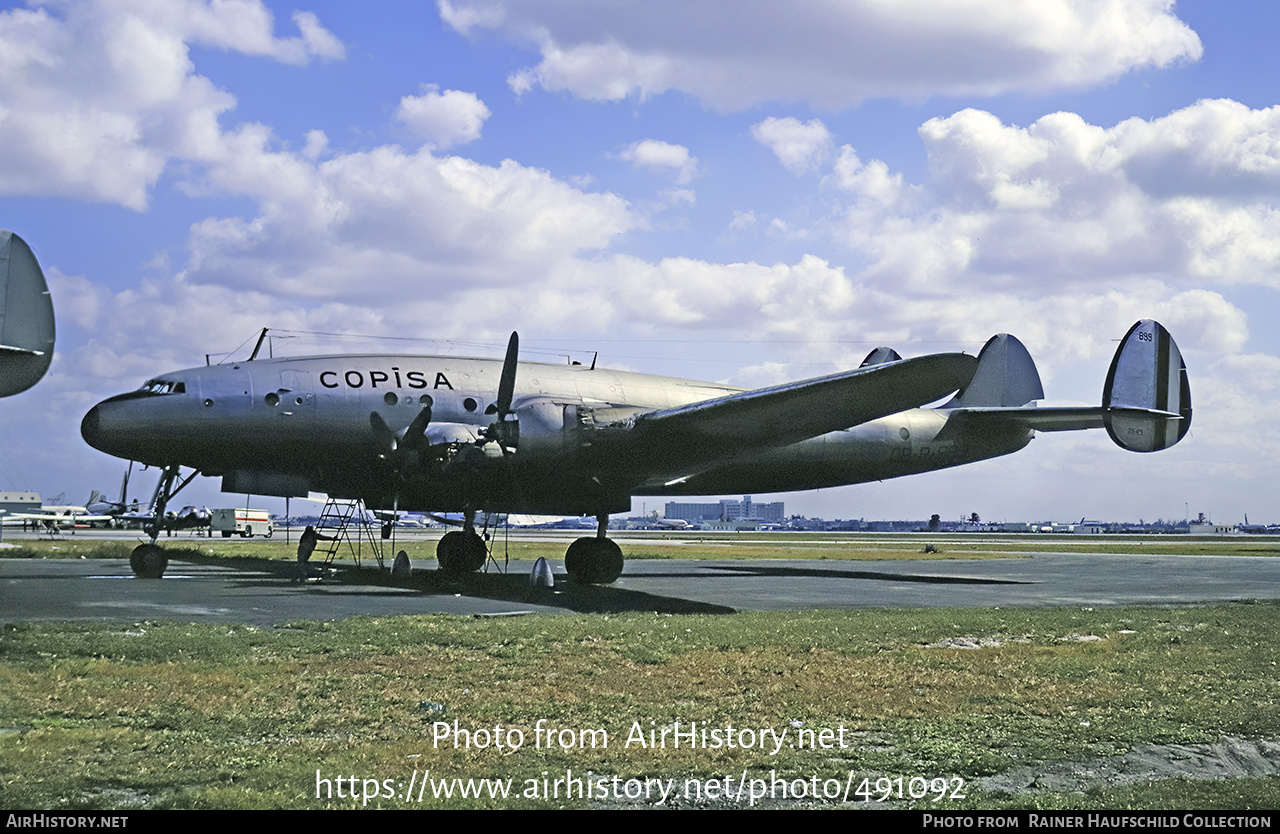 Aircraft Photo of OB-R-899 | Lockheed L-749A Constellation | COPISA - Compañía Peruana Internacional de Aviación | AirHistory.net #491092