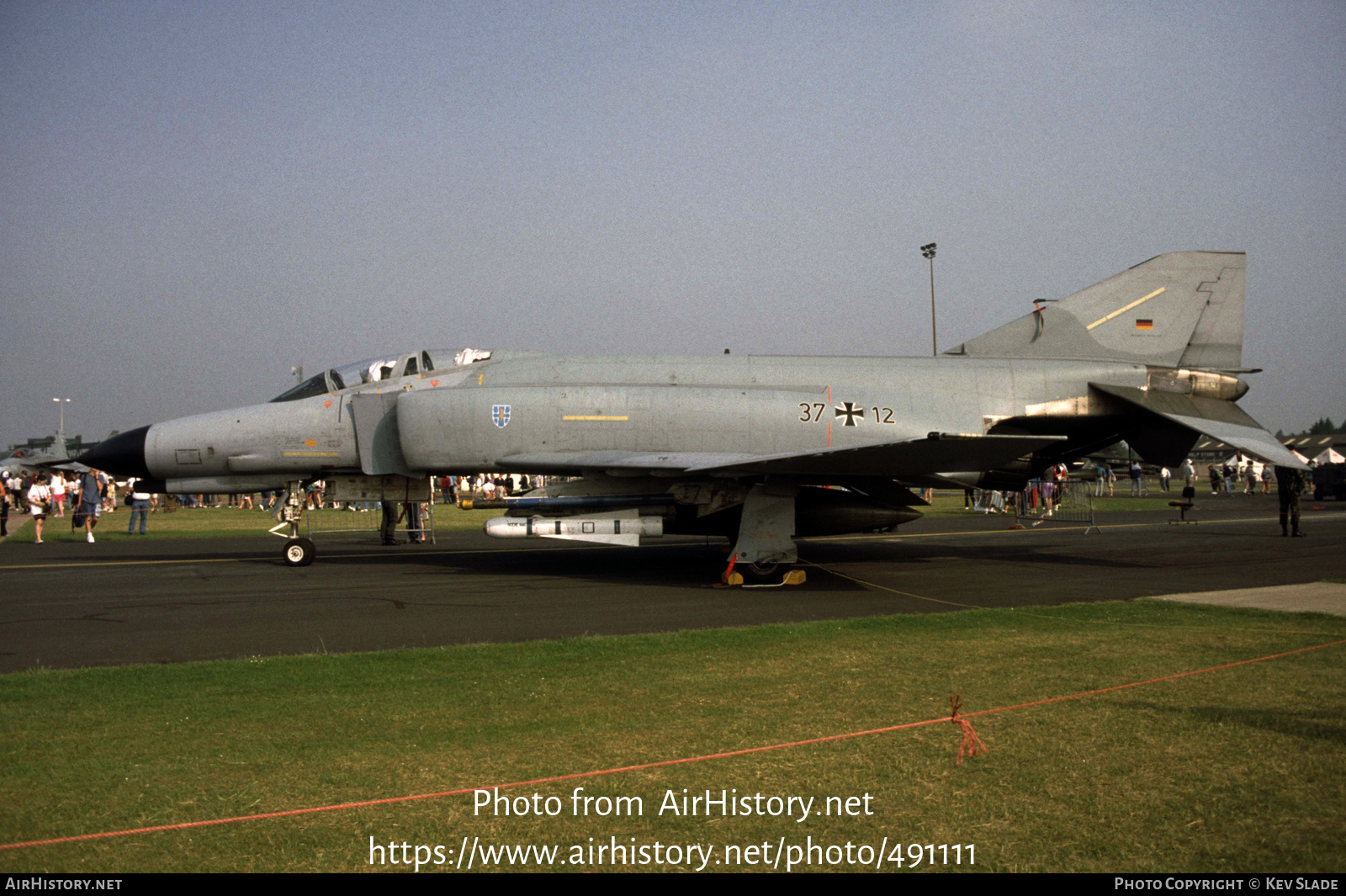 Aircraft Photo of 3712 | McDonnell Douglas F-4F Phantom II | Germany - Air Force | AirHistory.net #491111