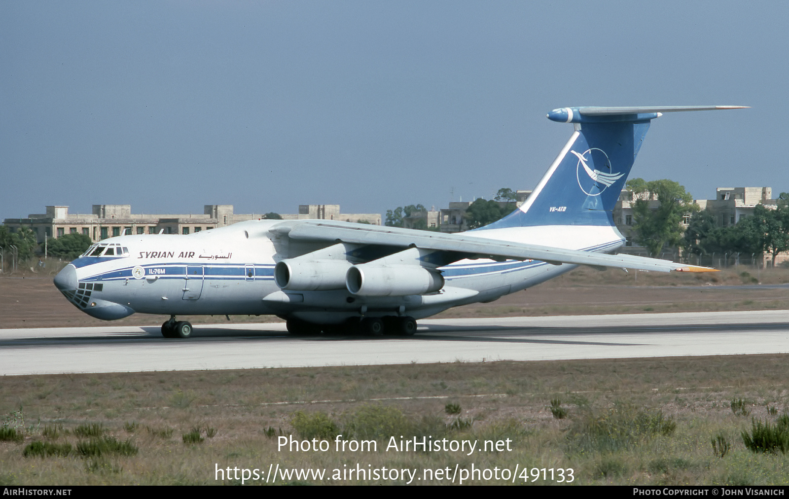 Aircraft Photo Of YK-ATD | Ilyushin Il-76M | Syrian Air | AirHistory ...