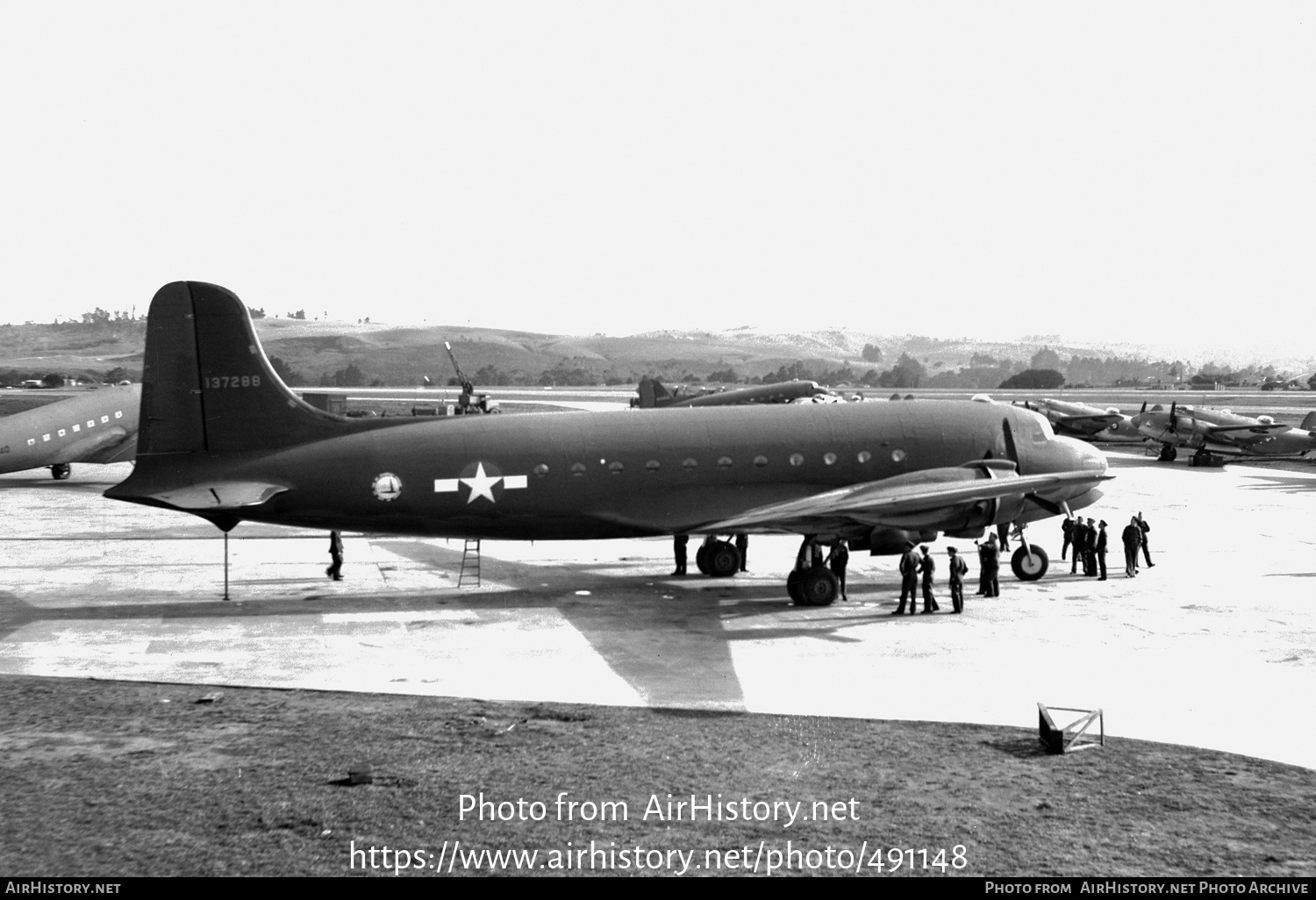 Aircraft Photo of 41-37288 / 137288 | Douglas C-54 Skymaster | USA - Air Force | AirHistory.net #491148