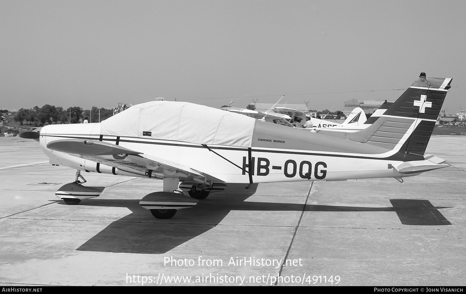 Aircraft Photo of HB-OQG | Piper PA-28-151 Cherokee Warrior | AirHistory.net #491149