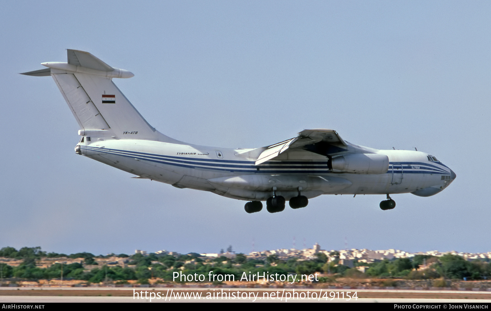 Aircraft Photo of YK-ATB | Ilyushin Il-76M | Syrian Air | AirHistory.net #491154