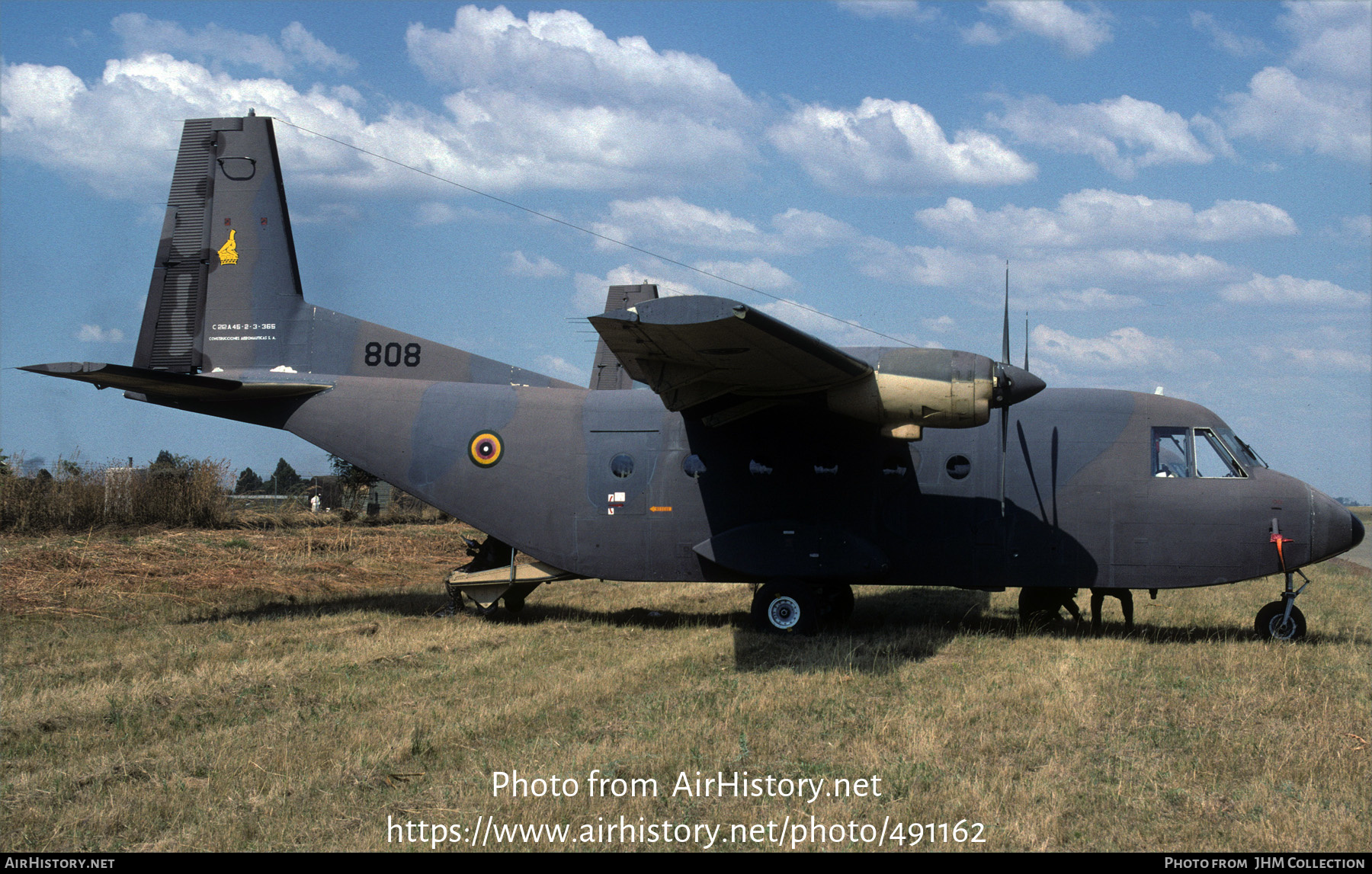 Aircraft Photo of 808 | CASA C-212-200 Aviocar | Zimbabwe - Air Force | AirHistory.net #491162