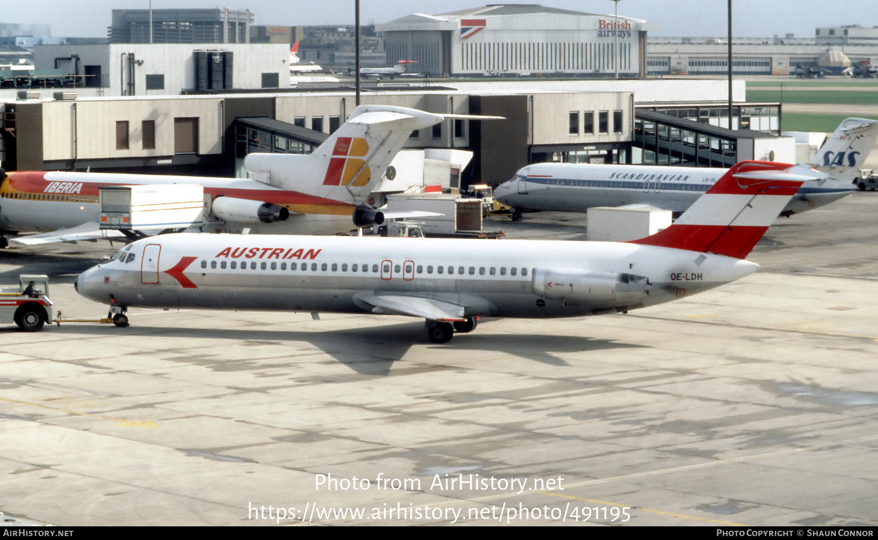 Aircraft Photo of OE-LDH | McDonnell Douglas DC-9-32 | Austrian Airlines | AirHistory.net #491195