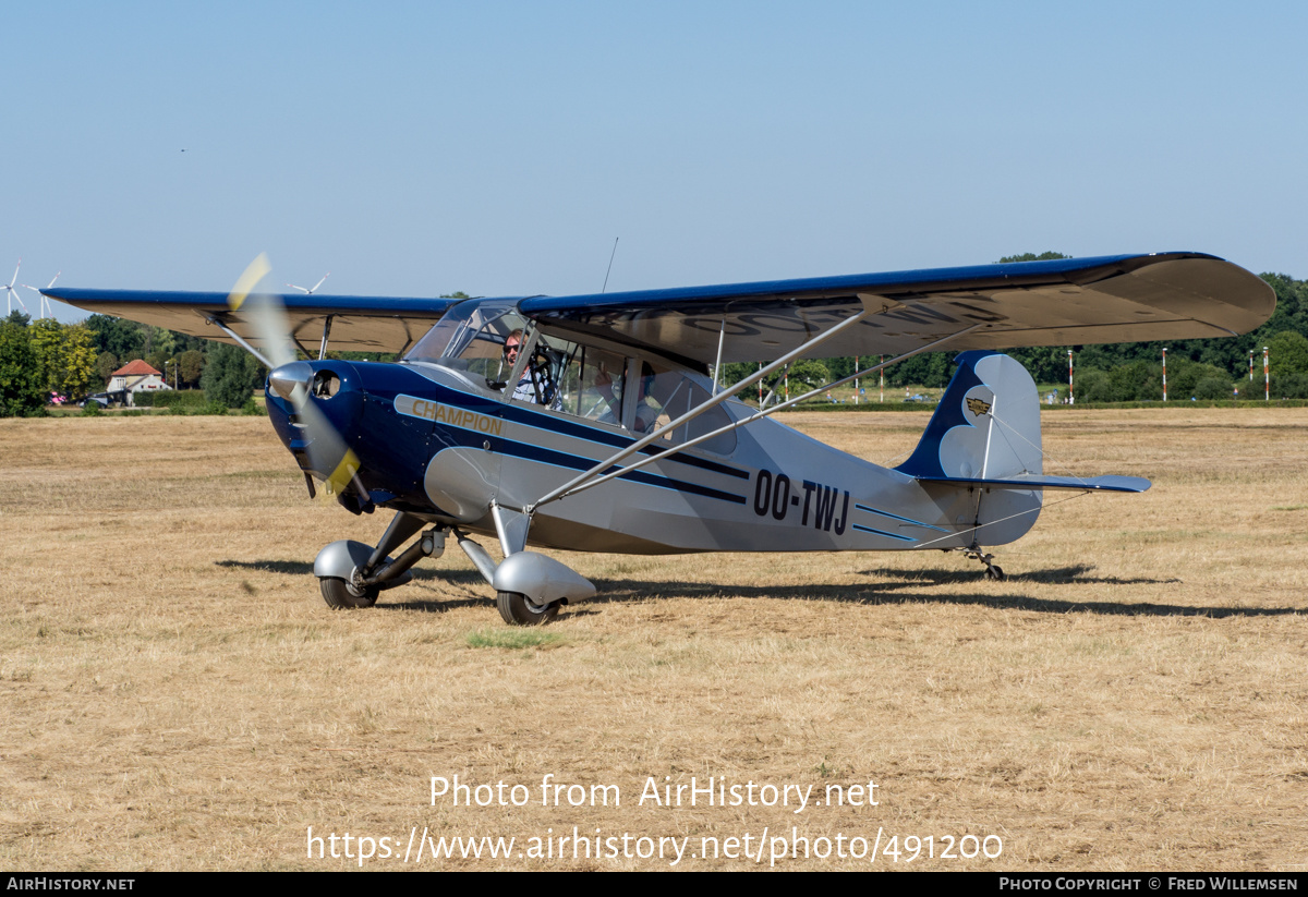 Aircraft Photo of OO-TWJ | Aeronca 7AC Champion | AirHistory.net #491200