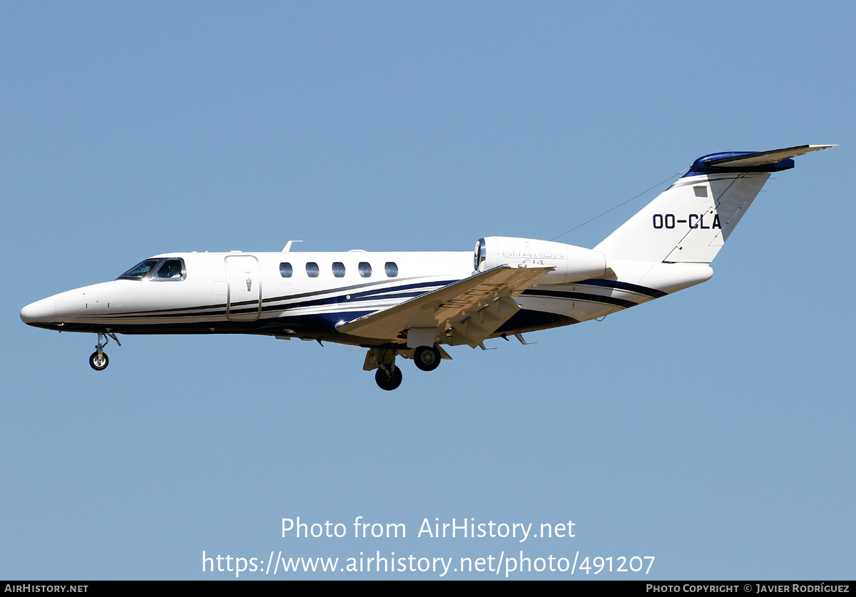 Aircraft Photo of OO-CLA | Cessna 525C CitationJet CJ4 | AirHistory.net #491207