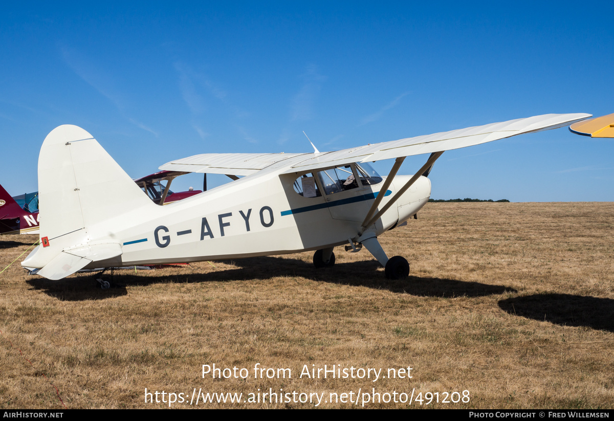 Aircraft Photo of G-AFYO | Stinson 105 HW-75 | AirHistory.net #491208