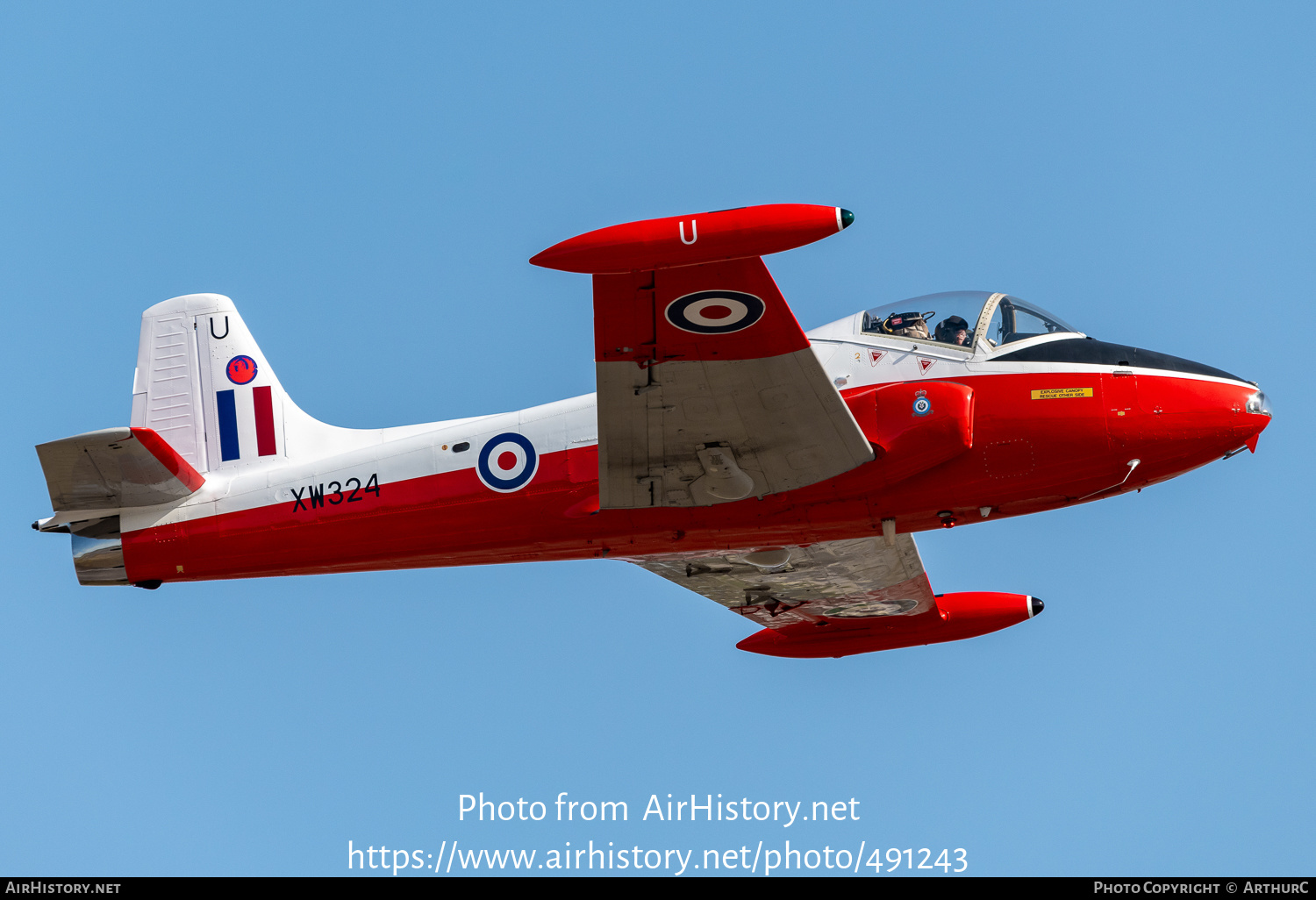 Aircraft Photo of G-BWSG / XW324 | BAC 84 Jet Provost T5 | UK - Air Force | AirHistory.net #491243