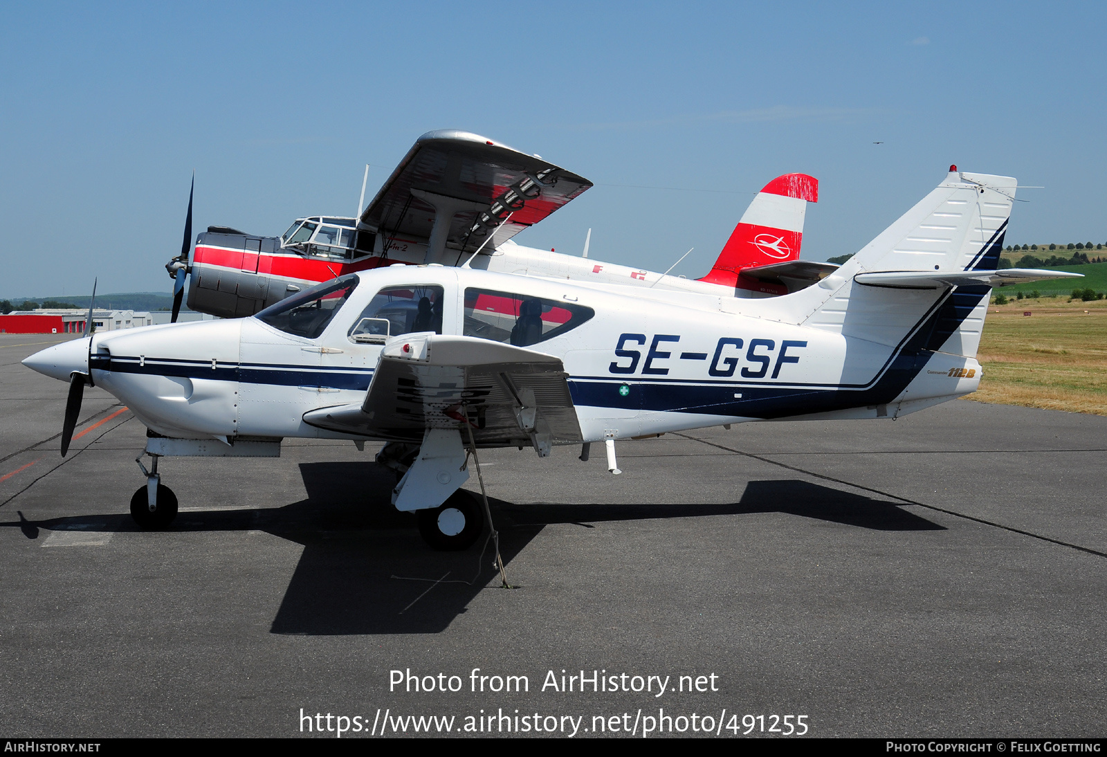 Aircraft Photo of SE-GSF | Rockwell Commander 112B | AirHistory.net #491255