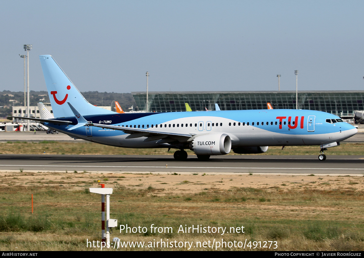 Aircraft Photo of G-TUMO | Boeing 737-8 Max 8 | TUI | AirHistory.net #491273