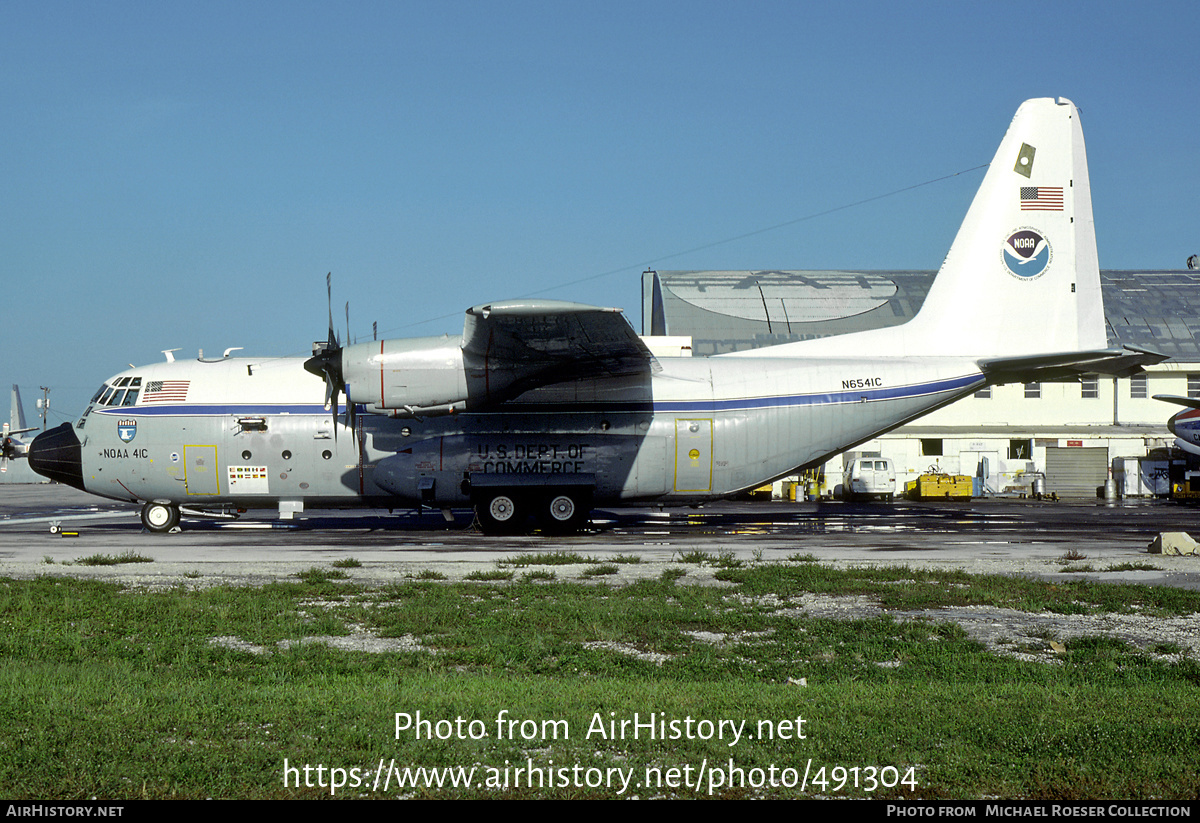 Aircraft Photo of N6541C | Lockheed C-130B Hercules (L-282) | United States Department of Commerce | AirHistory.net #491304