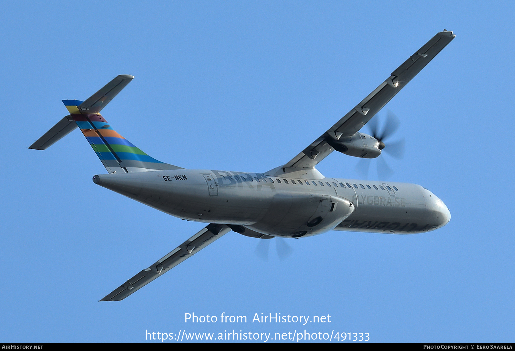 Aircraft Photo of SE-MKM | ATR ATR-72-600 (ATR-72-212A) | BRA - Braathens Regional Airlines | AirHistory.net #491333