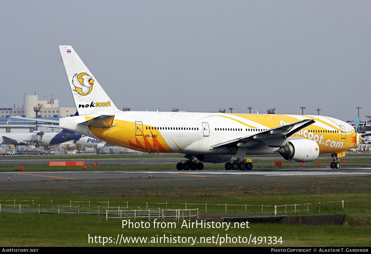 Aircraft Photo of HS-XBC | Boeing 777-212/ER | NokScoot | AirHistory.net #491334