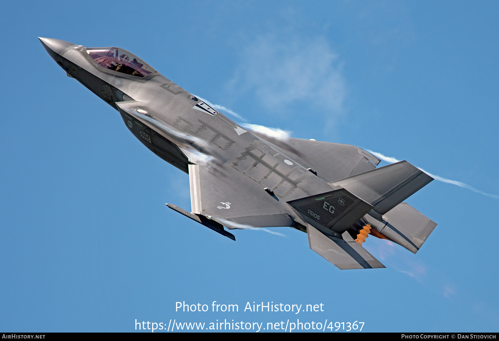 Aircraft Photo of 14-5105 | Lockheed Martin F-35A Lightning II | USA - Air Force | AirHistory.net #491367