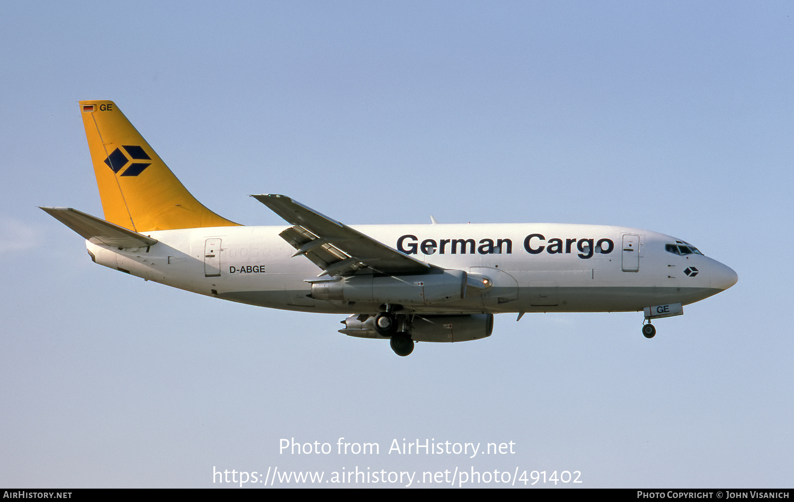 Aircraft Photo of D-ABGE | Boeing 737-230C | German Cargo | AirHistory.net #491402