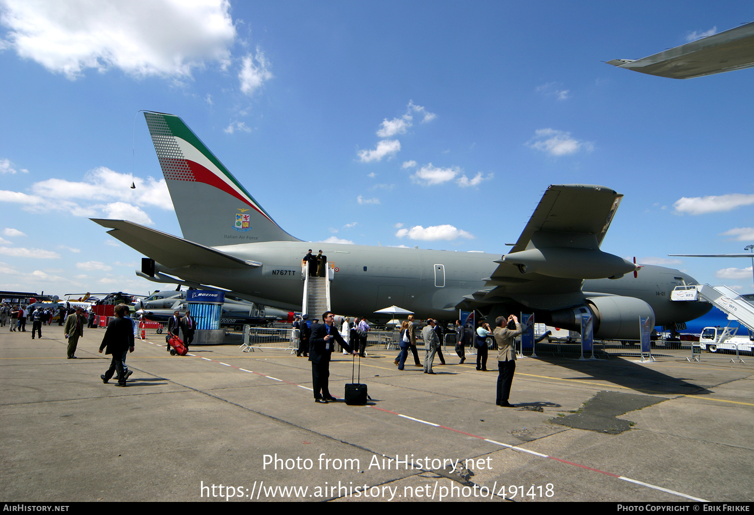 Aircraft Photo of N767TT | Boeing KC-767A (767-2EY/ER) | Italy - Air Force | AirHistory.net #491418