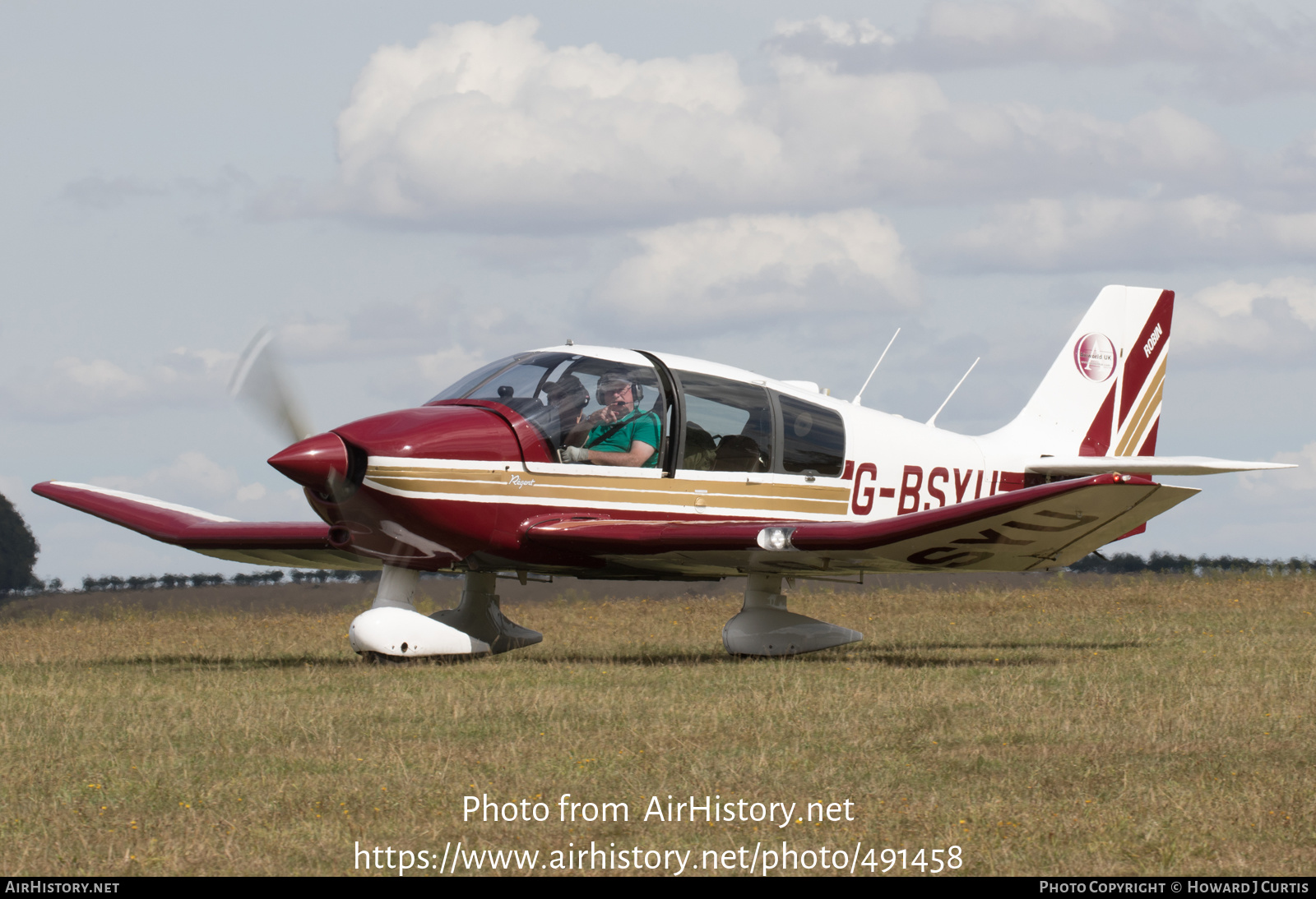 Aircraft Photo of G-BSYU | Robin DR-400-180 Regent | AirHistory.net #491458