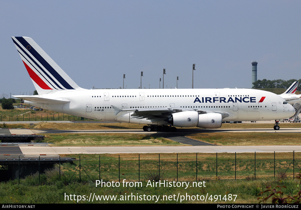 Aircraft Photo of F-HPJB | Airbus A380-861 | Air France | AirHistory.net #491487